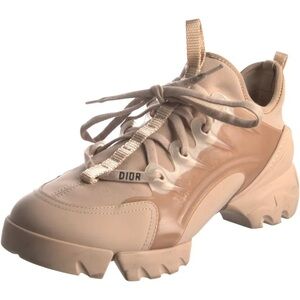 Dior Women's D-Connect Beige Sneakers